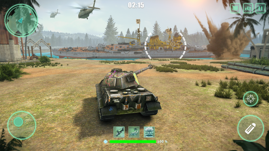 اسکرین شات بازی World Tanks War: Offline Games 1