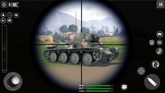 اسکرین شات بازی World Tanks War: Offline Games 4