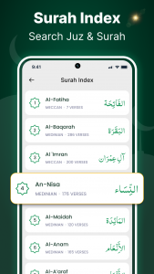 اسکرین شات 2 برنامه True Muslim | Quran & Prayers
