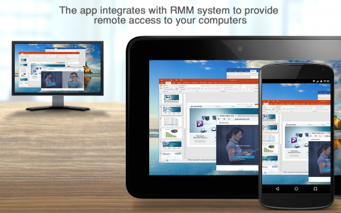 اسکرین شات 1 برنامه Splashtop for RMM