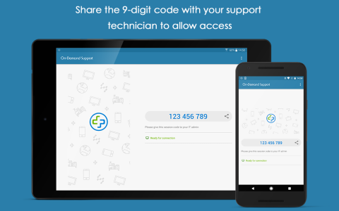 اسکرین شات 1 برنامه Splashtop SOS – Remote Support