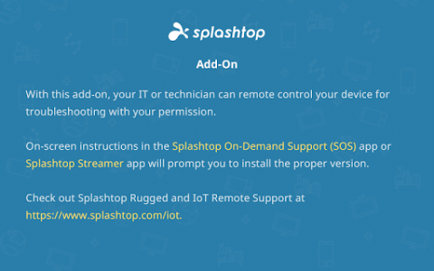 اسکرین شات برنامه Splashtop Add-on: NextGen 1