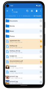 اسکرین شات برنامه File Manager 5