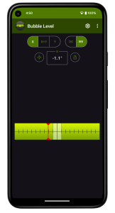 اسکرین شات 5 برنامه Bubble Level