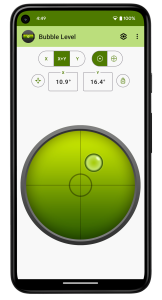 اسکرین شات 1 برنامه Bubble Level