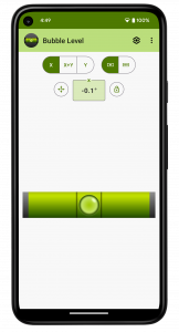 اسکرین شات 2 برنامه Bubble Level