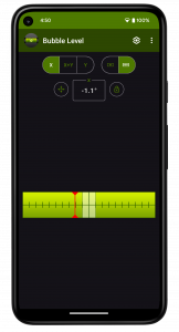 اسکرین شات 5 برنامه Bubble Level