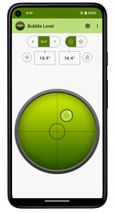 اسکرین شات 1 برنامه Bubble Level