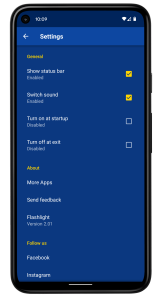 اسکرین شات 4 برنامه Flashlight