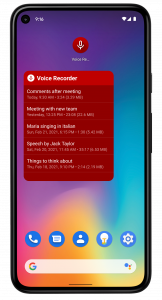 اسکرین شات برنامه Voice Recorder Pro 6