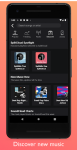 اسکرین شات برنامه SplitCloud Double Music - Play two songs at once 5