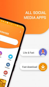 اسکرین شات برنامه Mini Browser - Fast & Private 2