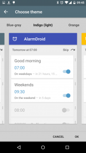 اسکرین شات برنامه AlarmDroid (alarm clock) 3
