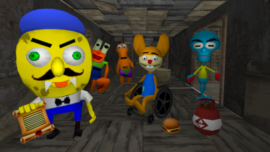 اسکرین شات 1 بازی Sponge Neighbor's Hospital