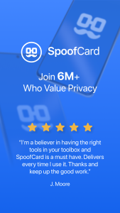 اسکرین شات 1 برنامه SpoofCard - Privacy Protection