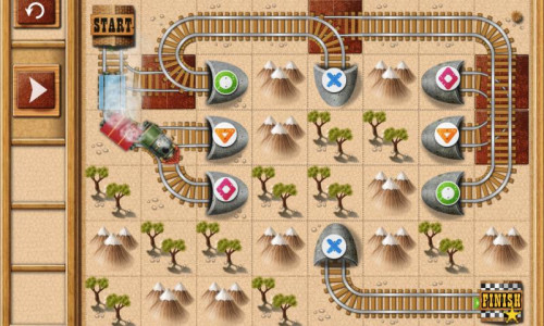 اسکرین شات بازی Rail Maze : Train puzzler 2