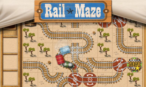 اسکرین شات بازی Rail Maze : Train puzzler 1