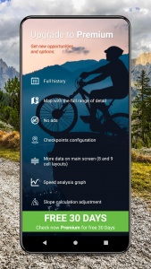 اسکرین شات برنامه Bike Tracker: Cycling & more 5