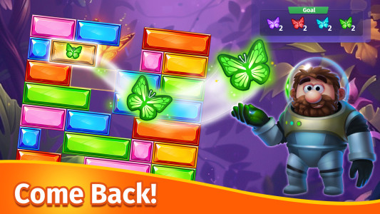 اسکرین شات 1 بازی Jewel Sliding® - Block Puzzle