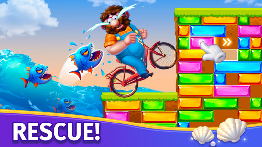 اسکرین شات 2 بازی Jewel Sliding® - Block Puzzle