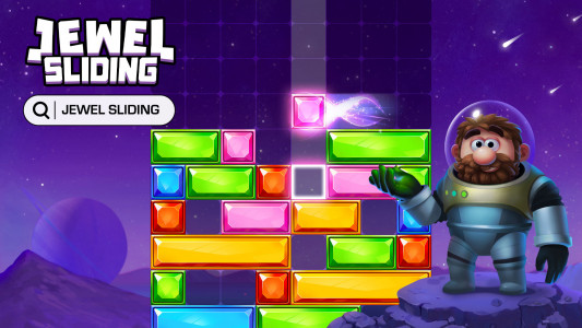 اسکرین شات بازی Jewel Sliding® - Block Puzzle 1