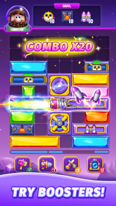 اسکرین شات 3 بازی Jewel Sliding® - Block Puzzle