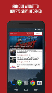 اسکرین شات برنامه Sportfusion - WWE News Edition 6