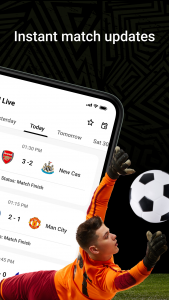 اسکرین شات برنامه Football Score 2