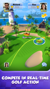 اسکرین شات 2 بازی Golf Rival - Multiplayer Game
