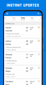 اسکرین شات برنامه Superfan Sports Pro Basketball 2