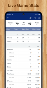 اسکرین شات برنامه Scores App: for NBA Basketball 3