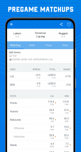 اسکرین شات 7 برنامه Superfan Sports Pro Basketball