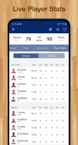 اسکرین شات برنامه Scores App: for NBA Basketball 6