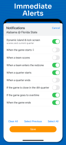 اسکرین شات 6 برنامه Superfan: College Football