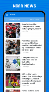 اسکرین شات 8 برنامه Superfan: College Football