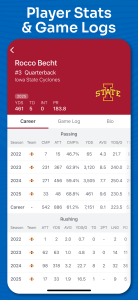 اسکرین شات 8 برنامه Superfan: College Football