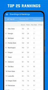 اسکرین شات 7 برنامه Superfan: College Football
