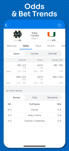 اسکرین شات 7 برنامه Superfan: College Football