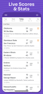 اسکرین شات 2 برنامه Superfan: Womens College Hoops