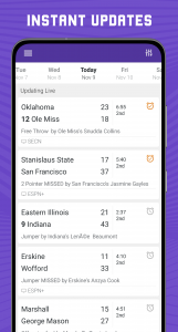 اسکرین شات 2 برنامه Women's College Basketball