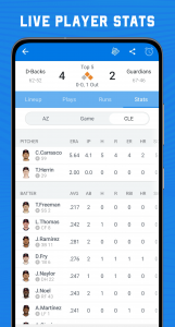 اسکرین شات 4 برنامه Superfan Sports: MLB Baseball