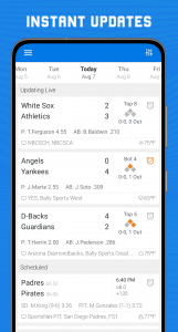 اسکرین شات 2 برنامه Superfan Sports: MLB Baseball