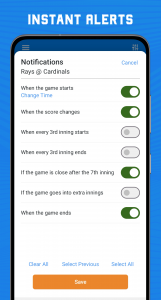 اسکرین شات 5 برنامه Superfan Sports: MLB Baseball
