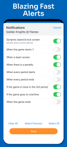 اسکرین شات 6 برنامه Superfan Sports: Pro Hockey