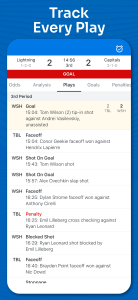 اسکرین شات 3 برنامه Superfan Sports: Pro Hockey