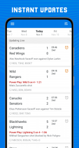 اسکرین شات 2 برنامه Superfan Sports: Pro Hockey