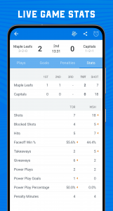 اسکرین شات 4 برنامه Superfan Sports: Pro Hockey