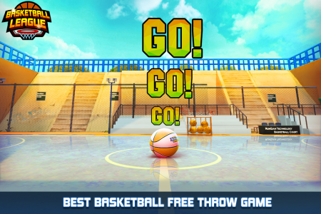اسکرین شات بازی Basketball League -Throw Match 5