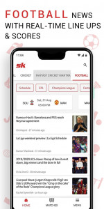 اسکرین شات 3 برنامه Sportskeeda Live Cricket Score