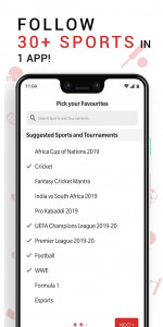 اسکرین شات 7 برنامه Sportskeeda Live Cricket Score